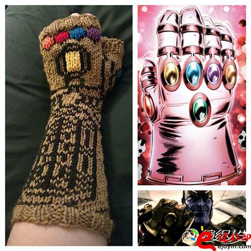 網(wǎng)友自制的無(wú)限手套