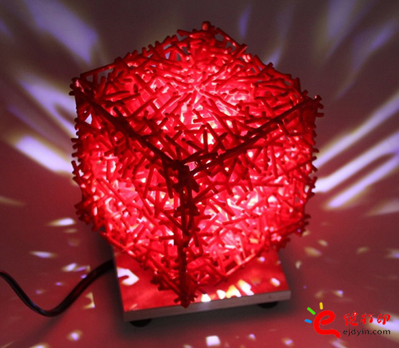 方形創意臺燈藝術燈1